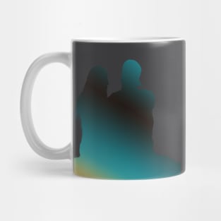 husband and wife travellers Mug